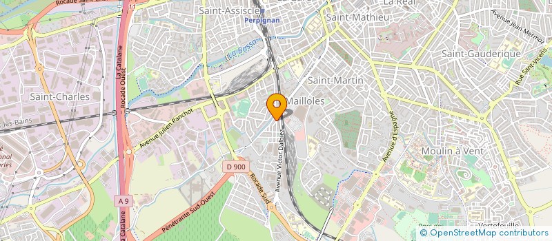 localisation de l'entreprise LATISE  PERPIGNAN