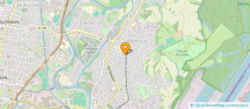 localisation de l'entreprise LATITUD à STRASBOURG