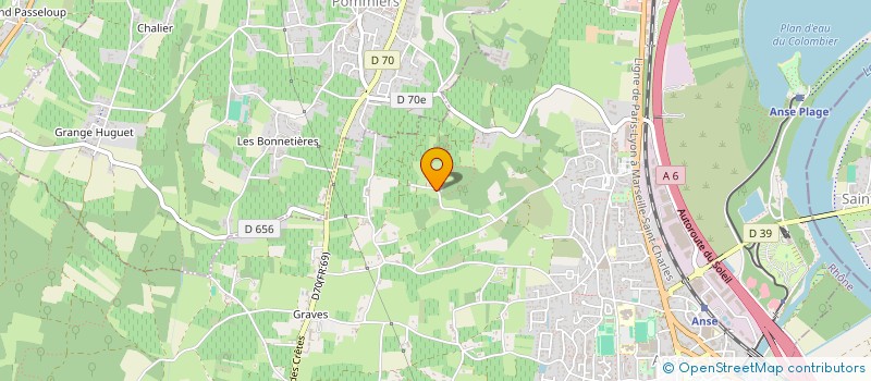 localisation de l'entreprise LATITUDE 245  ANSE