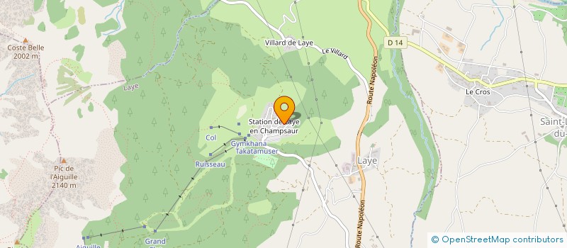 localisation de l'entreprise LATITUDE 44  LAYE