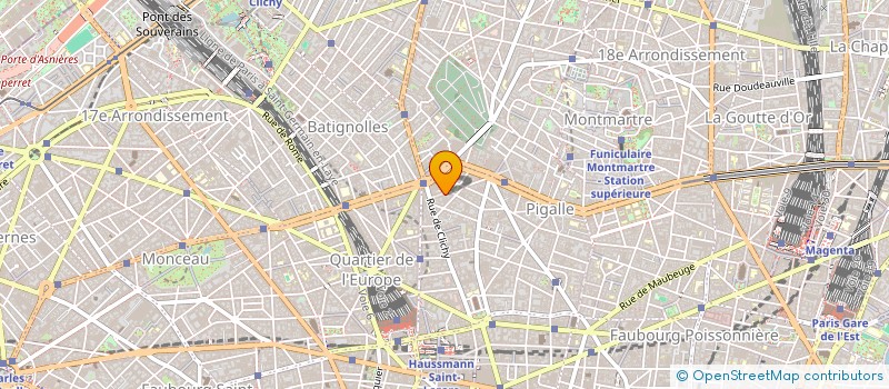 localisation de l'entreprise LATITUDE 45  PARIS