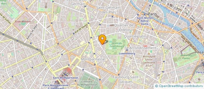 localisation de l'entreprise LATITUDE 49 PRODUCTION  PARIS