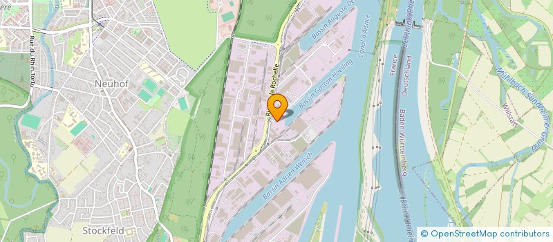 localisation de l'entreprise LATITUDE 67  STRASBOURG