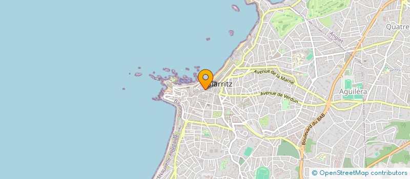 localisation de l'entreprise LATITUDE 7 à BIARRITZ