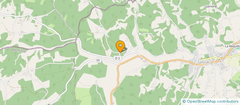 localisation de l'entreprise LATITUDE  DEGAGNAC