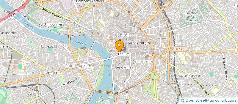 localisation de l'entreprise LATITUDE CONSEIL & ASSOCIES  TOULOUSE