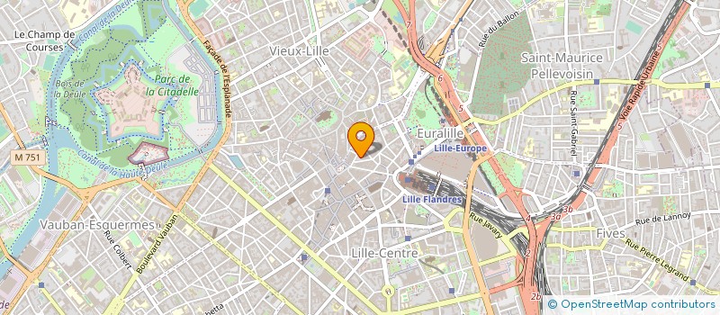 localisation de l'entreprise LATITUDE NORD à LILLE