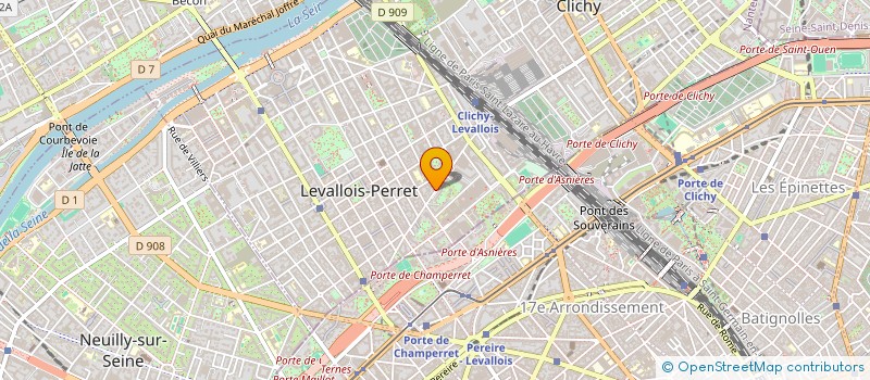 localisation de l'entreprise LATITUDE PRODUCTIONS à LEVALLOIS-PERRET