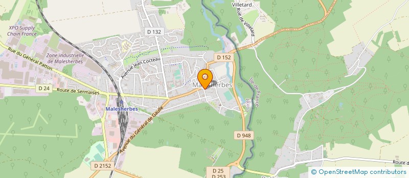 localisation de l'entreprise LATITUDE REALISATION à LE MALESHERBOIS