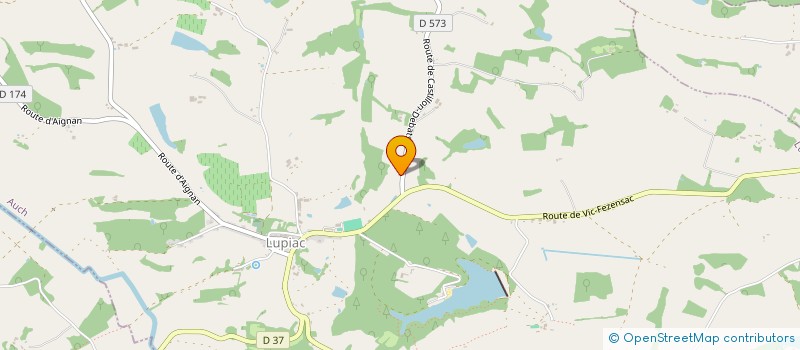 localisation de l'entreprise LATITUDE SOLUTIONS  LUPIAC