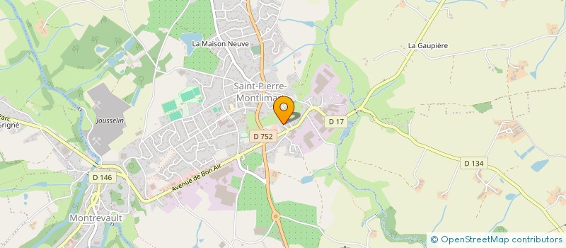 localisation de l'entreprise LATITUDES à BEAUPREAU-EN-MAUGES