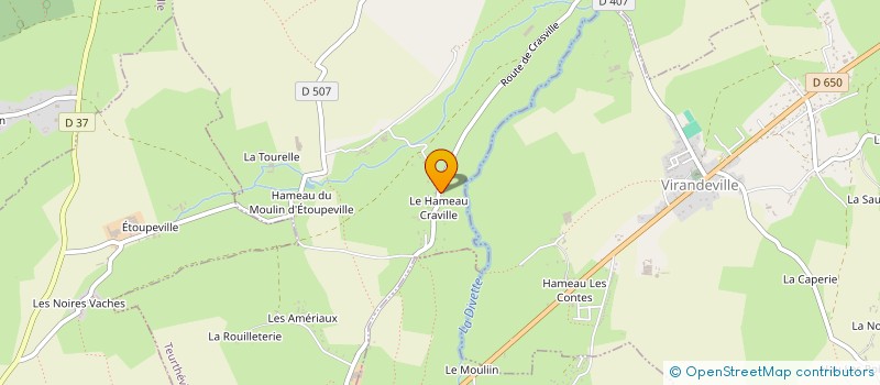 localisation de l'entreprise LATITUDES NORD CONSEILS  TEURTHEVILLE-HAGUE