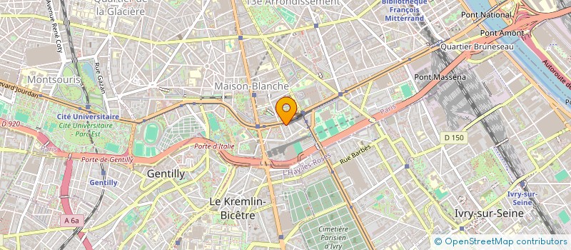 localisation de l'entreprise LATN20  PARIS