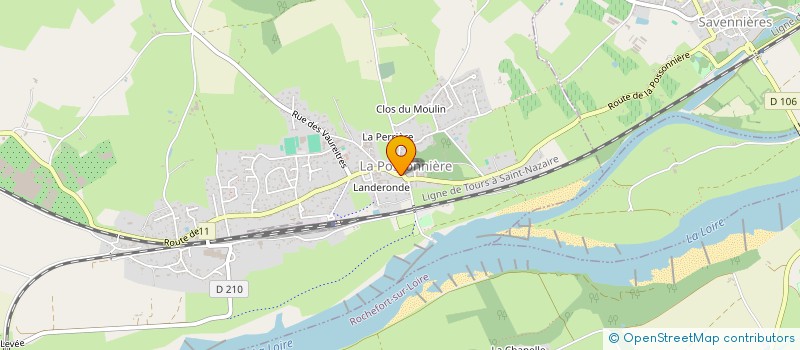 localisation de l'entreprise LATOLE  SAVENNIERES