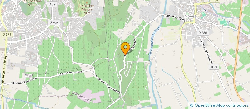 localisation de l'entreprise LATOMAT  NOVES