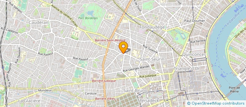 localisation de l'entreprise LATOORTUE  BORDEAUX