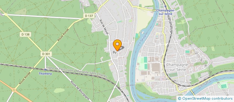 localisation de l'entreprise LATOPEYE  THOMERY