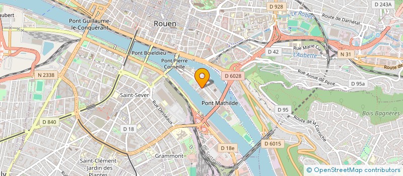 localisation de l'entreprise LATOQ' à ROUEN