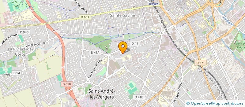 localisation de l'entreprise LATORIA  SAINT-ANDRE-LES-VERGERS