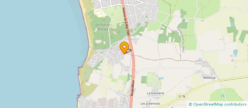 localisation de l'entreprise LATORRE  SAINT-NAZAIRE