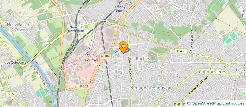 localisation de l'entreprise LATOUCHE COUVERTURE  CONFLANS-SAINTE-HONORINE