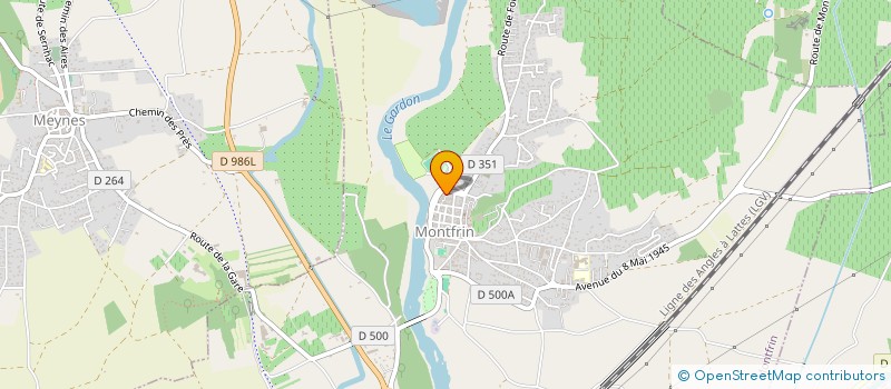 localisation de l'entreprise LATOUD DAVID  TRESQUES