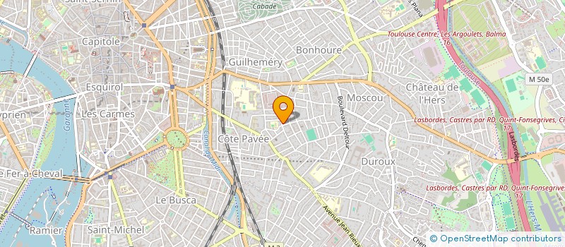 localisation de l'entreprise LATOUR à TOULOUSE
