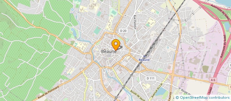 localisation de l'entreprise LATOUR ET PARTENAIRES à BEAUNE