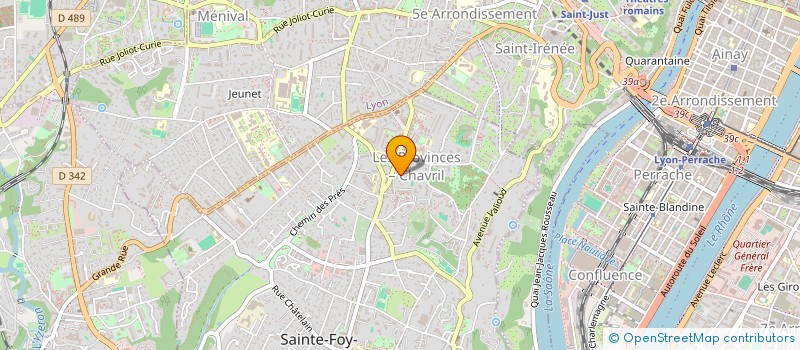 localisation de l'entreprise LATOUR IMMO  SAINTE-FOY-LES-LYON