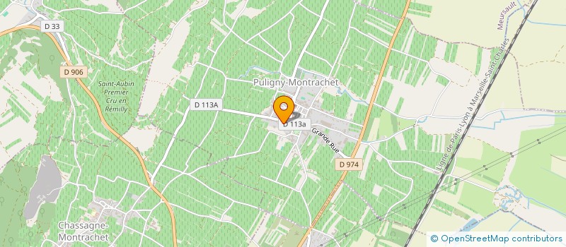 localisation de l'entreprise LATOUR-PEYRARD GENEVIEVE & PEYRARD PASCALE  MEURSAULT