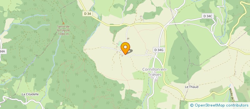 localisation de l'entreprise LATOUR-S  CORNILLON-EN-TRIEVES