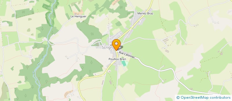 localisation de l'entreprise LATOURTE  SCRIGNAC