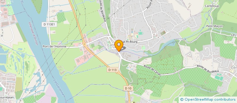 localisation de l'entreprise LATRESNE CUISINES à LATRESNE