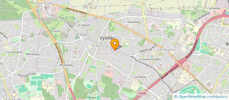 localisation de l'entreprise LATRESNE LIBERATION  EYSINES