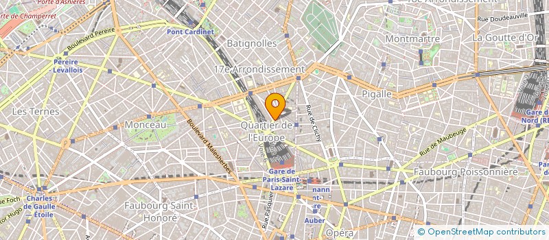 localisation de l'entreprise LATRICOGNE CAPITAL  PARIS