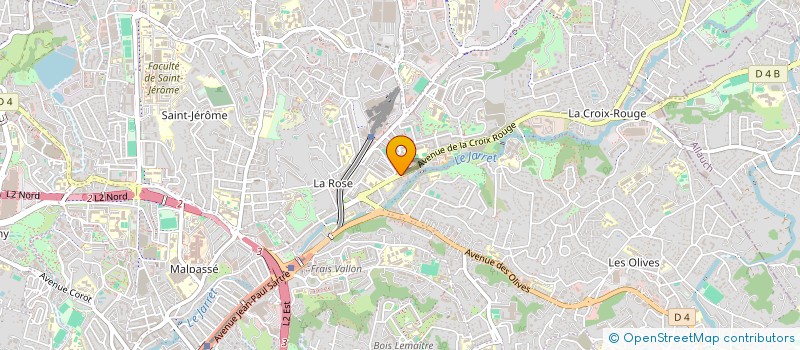localisation de l'entreprise LATS à MARSEILLE