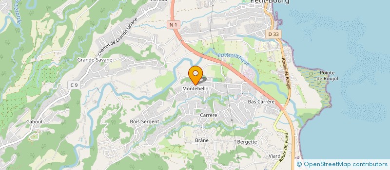 localisation de l'entreprise LATTA SARL à PETIT-BOURG