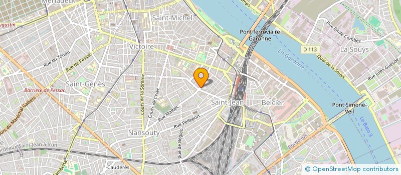 localisation de l'entreprise LATTANZIO  BORDEAUX