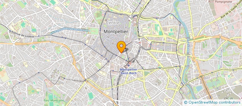 localisation de l'entreprise LATTES 2000 à MONTPELLIER