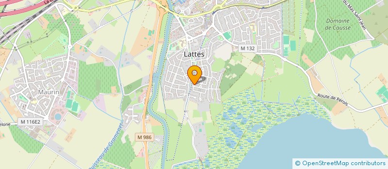 localisation de l'entreprise LATTES-ASPTT MONTPELLIER VAC  LATTES