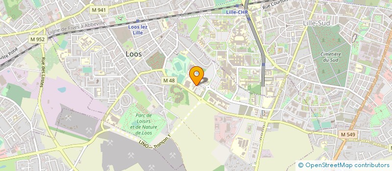 localisation de l'entreprise LATTICE MEDICAL à LOOS