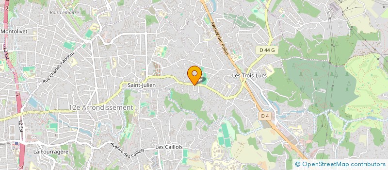 localisation de l'entreprise LATTITUDE43-3  MARSEILLE