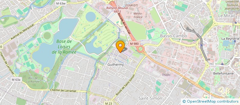 localisation de l'entreprise LATTRANSPORT à TOULOUSE
