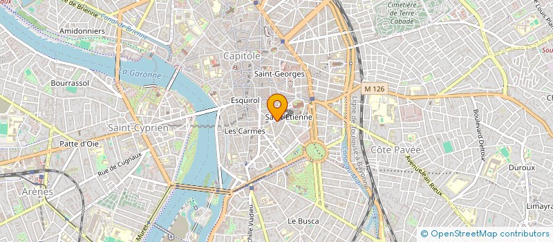 localisation de l'entreprise LATUDE EXPERTISE & CONSEIL  TOULOUSE