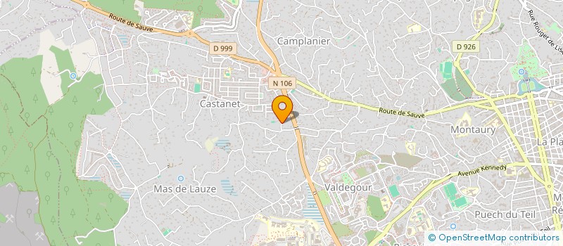 localisation de l'entreprise LATULIPE à NIMES