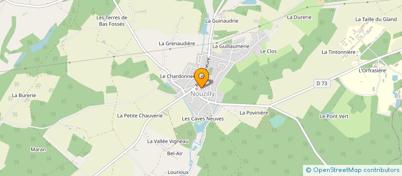 localisation de l'entreprise LATULU à NOUZILLY