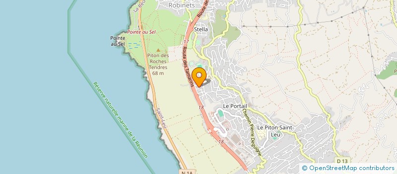 localisation de l'entreprise LAU EN MAR  SAINT-LEU