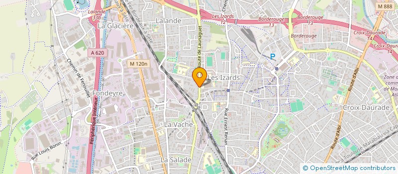 localisation de l'entreprise LAU MAMELON VERT à TOULOUSE