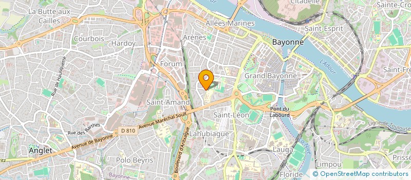 localisation de l'entreprise LAU ONAK à BAYONNE