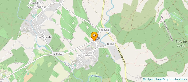 localisation de l'entreprise LAU.PA.NO.DO  LE TRIADOU